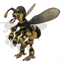 Anthropomorphic Bee por bigjd1